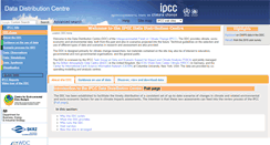 Desktop Screenshot of ipcc-data.org